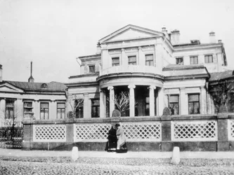 Maison de Mikhail Morozovs (1870-1903) sur le boulevard Smolensky, construite par Rezanov
